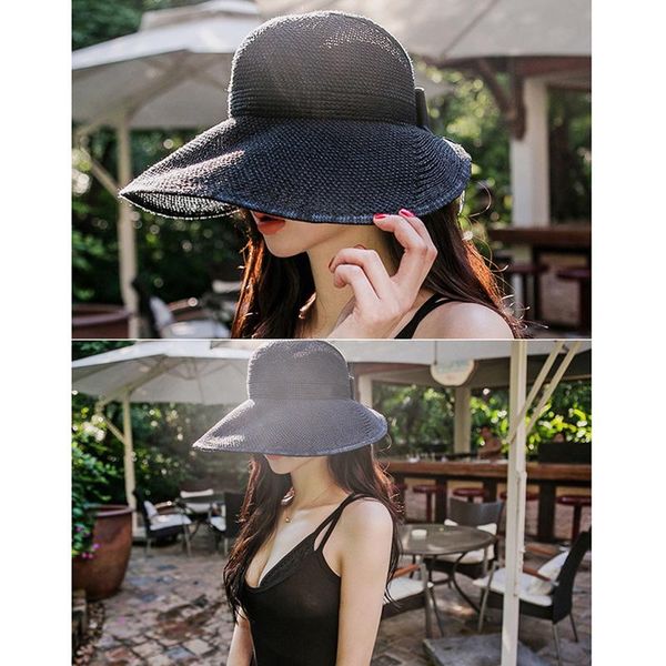 woman's sun hats female bowknot visor caps hand made raffia straw summer cap casual shade hat empty girls beach wide brim, Blue;gray
woman's sun hats female bowknot visor caps hand made raffia straw summer cap casual shade hat empty girls beach wide brim, Blue;gray