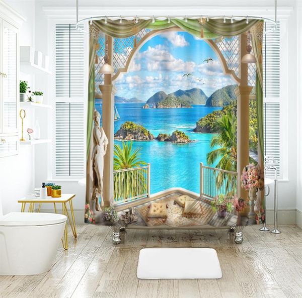 3d sea view pattern shower curtains sunset glow outside the window bathroom curtain thicken waterproof thickened bath
3d sea view pattern shower curtains sunset glow outside the window bathroom curtain thicken waterproof thickened bath