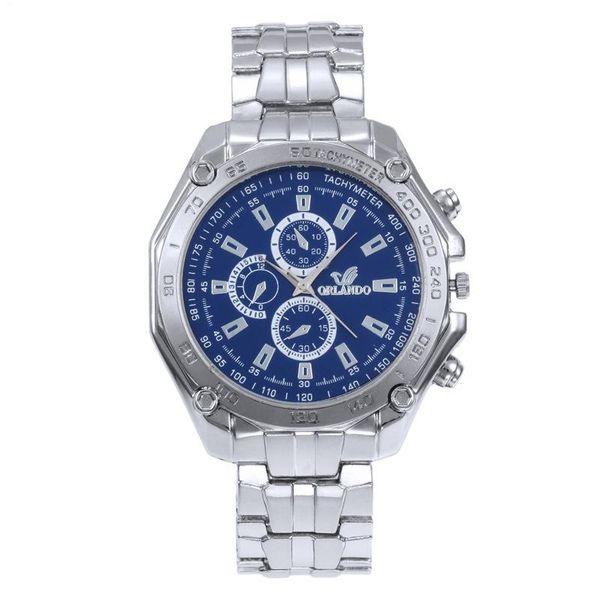 wristwatches men's watch fashion stainless steel wristband blue dial business waterproof quartz sports women's, Slivery;brown
wristwatches men's watch fashion stainless steel wristband blue dial business waterproof quartz sports women's, Slivery;brown