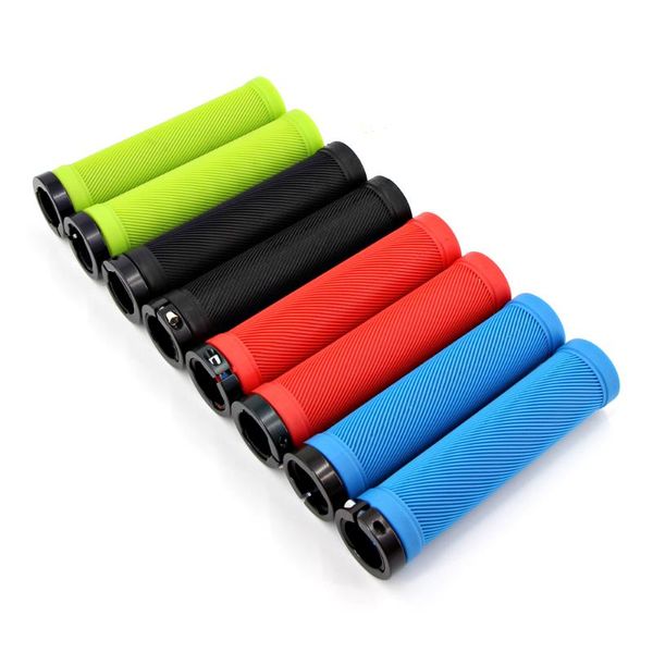 bike handlebars &components bicycle grips 1 pair bar end mtb handlebar soft rubber anti-slip quality handle grip lock accessorie
bike handlebars &components bicycle grips 1 pair bar end mtb handlebar soft rubber anti-slip quality handle grip lock accessorie