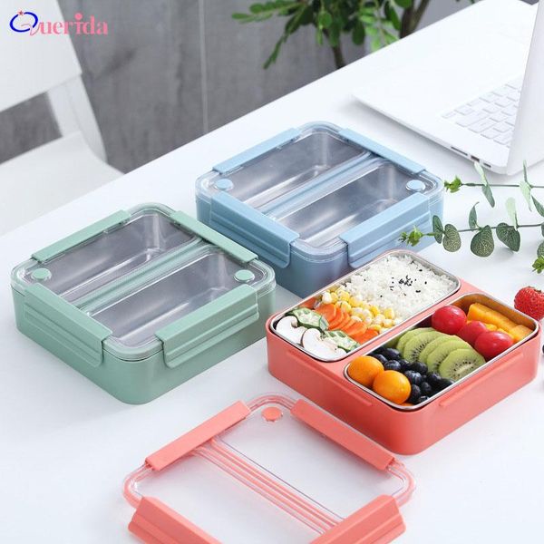 dinnerware sets portable 1100ml 304 stainless steel lunch box with compartment kids bento leakproof container
dinnerware sets portable 1100ml 304 stainless steel lunch box with compartment kids bento leakproof container