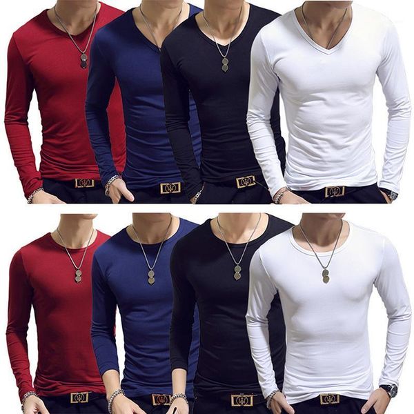 men's t-shirts spring autumn period long sleeve cultivate one's morality t-shirt o-neck solid polyester t shirt men red blue black, White;black
men's t-shirts spring autumn period long sleeve cultivate one's morality t-shirt o-neck solid polyester t shirt men red blue black, White;black