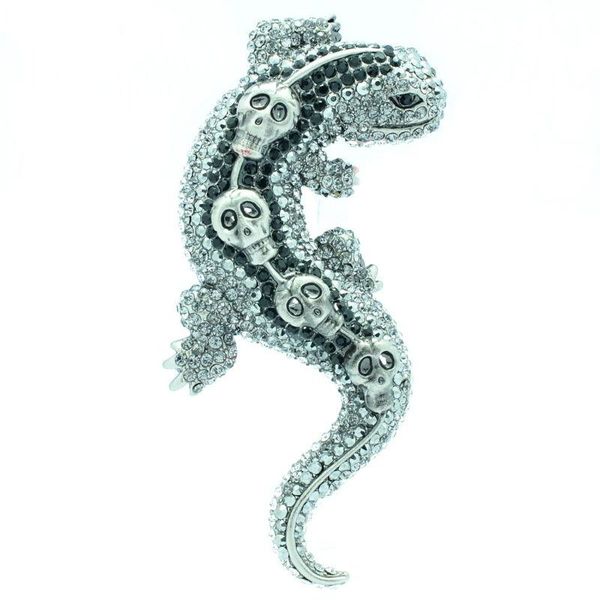 pins, brooches skull lizard gecko brooch broach pin w/ rhinestone crystals 6 color fa3173, Gray
pins, brooches skull lizard gecko brooch broach pin w/ rhinestone crystals 6 color fa3173, Gray