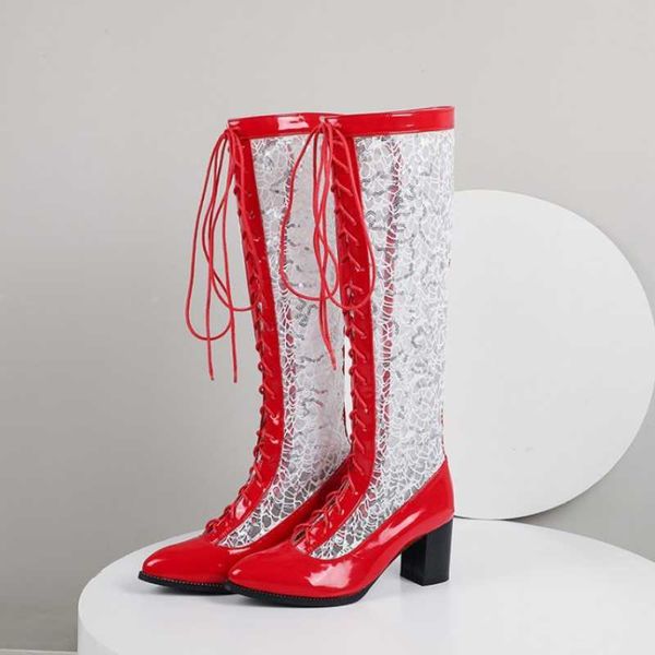summer boots shoes women high mesh patchwork sandals pointed toe party dress woman heels sandales wsh3918, Black
summer boots shoes women high mesh patchwork sandals pointed toe party dress woman heels sandales wsh3918, Black