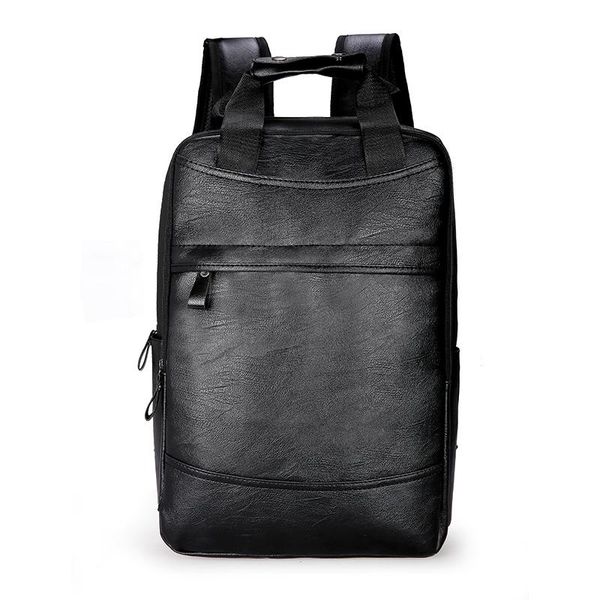 backpack men pu leather bagpack large lapbackpacks male mochilas casual schoolbag for teenagers boy brown black high quality
backpack men pu leather bagpack large lapbackpacks male mochilas casual schoolbag for teenagers boy brown black high quality