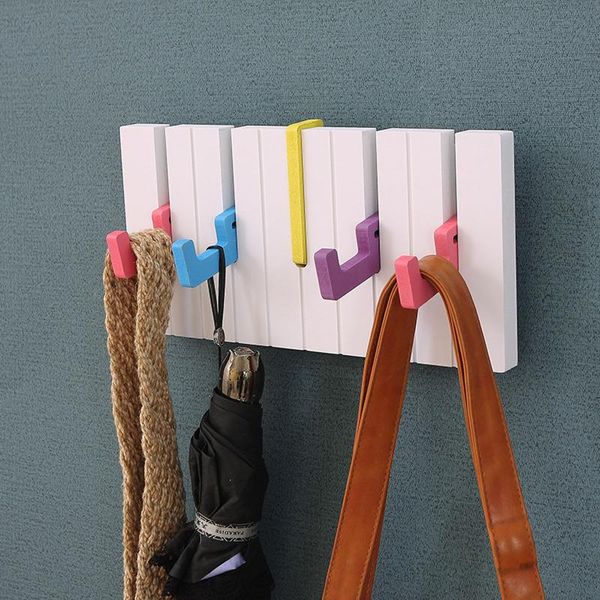 hooks & rails coat rack wall-mounted hook wooden piano style colorful wall hanging decoration magnetic hanger key ring storage
hooks & rails coat rack wall-mounted hook wooden piano style colorful wall hanging decoration magnetic hanger key ring storage