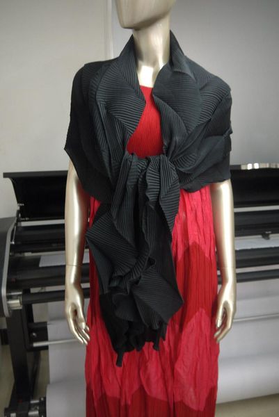scarves miyake fold fashion original design handmade pleated scarf pleats, Blue;gray
scarves miyake fold fashion original design handmade pleated scarf pleats, Blue;gray