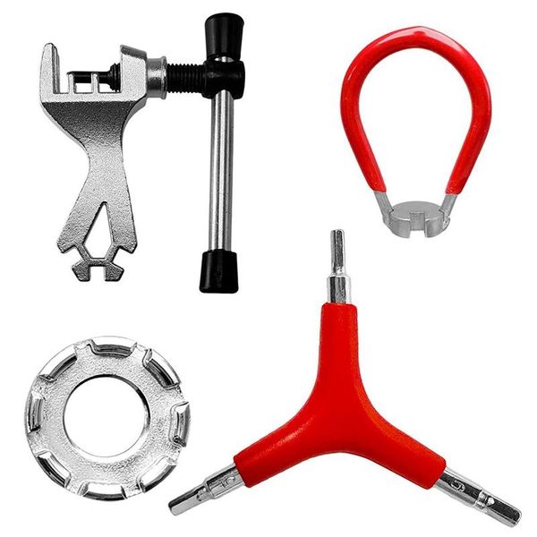 pack bike repair tool kit include spoke wrench three-in-one screwdriver and chain lights
pack bike repair tool kit include spoke wrench three-in-one screwdriver and chain lights