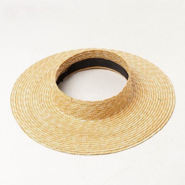 wide brim hats wholesale natural straw visor women empty hat cooling uv shade beach holiday gifts, Blue;gray
wide brim hats wholesale natural straw visor women empty hat cooling uv shade beach holiday gifts, Blue;gray