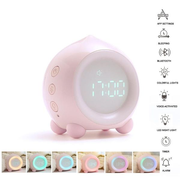 desk & table clocks multifunctional led smart alarm clock 7 colors changing digital with night light for children kids friends gifts
desk & table clocks multifunctional led smart alarm clock 7 colors changing digital with night light for children kids friends gifts