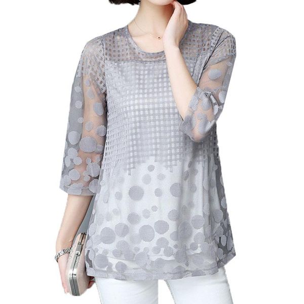 women shirt chiffon blusas femininas summer short sleeve blouse plus size 5xl clothing mother dress women's blouses & shirts, White
women shirt chiffon blusas femininas summer short sleeve blouse plus size 5xl clothing mother dress women's blouses & shirts, White