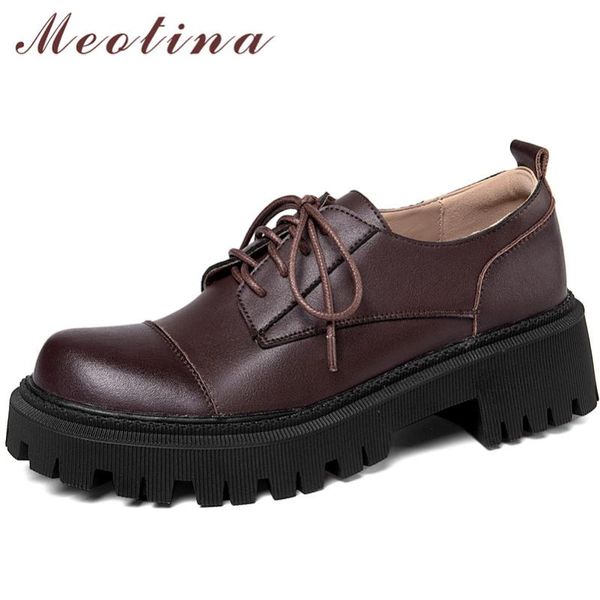 dress shoes meotina 2021 spring women platform med heels cow split leather block heel pumps lace up female footwear brown big size 43, Black
dress shoes meotina 2021 spring women platform med heels cow split leather block heel pumps lace up female footwear brown big size 43, Black