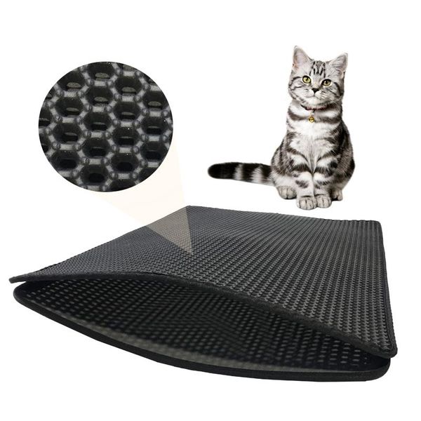 cat litter mat boxes trapper double-layer waterproof urine proof material easy clean washable for floor protection beds & furniture
cat litter mat boxes trapper double-layer waterproof urine proof material easy clean washable for floor protection beds & furniture