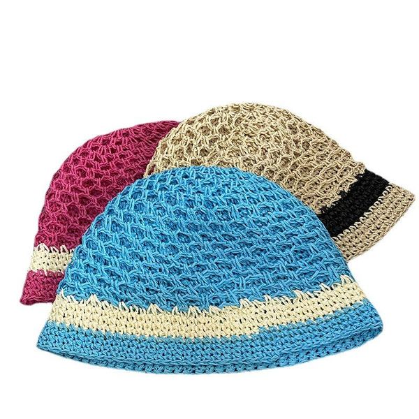wide brim hats women's hat summer straw foldable outdoor gorro sunshade hollow panama beach fashion elegant, Blue;gray
wide brim hats women's hat summer straw foldable outdoor gorro sunshade hollow panama beach fashion elegant, Blue;gray