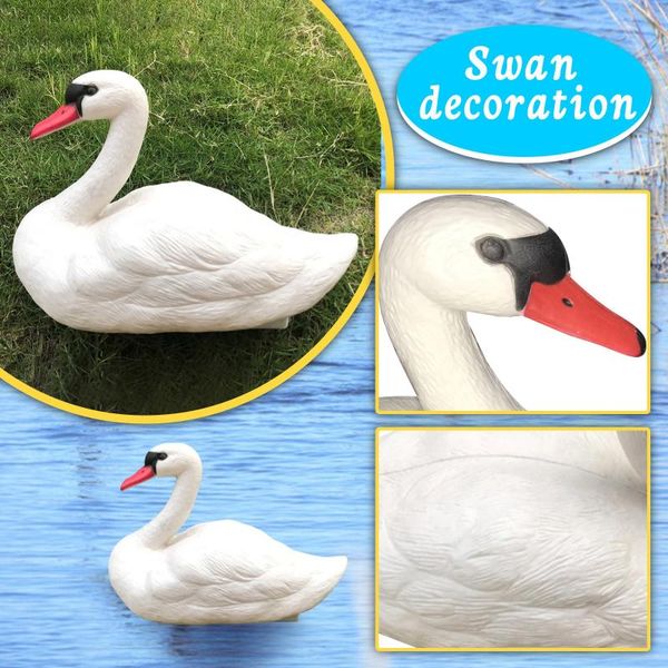 garden decorations used in hunting bait decoration plastic white swan decoy deterrent repeller shooting pond pool decor
garden decorations used in hunting bait decoration plastic white swan decoy deterrent repeller shooting pond pool decor