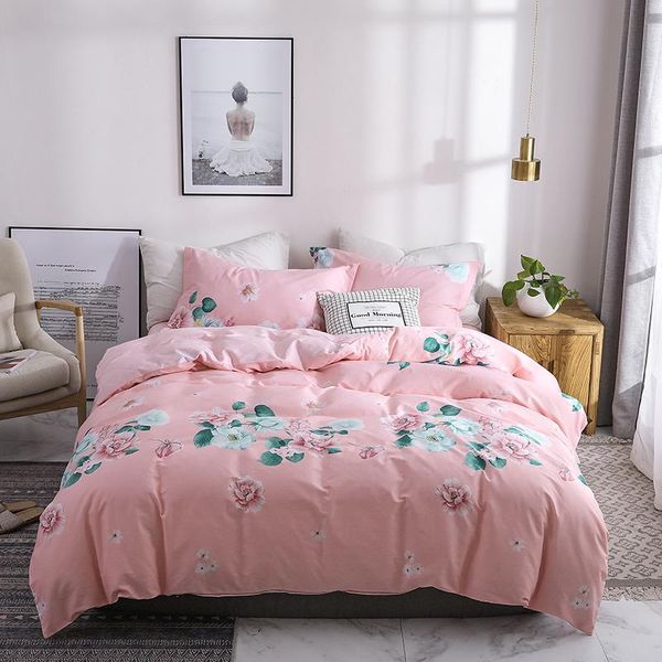 bedding sets 2021 four-piece simple cotton double household bed sheet quilt cover thickening sanding dormitory pink flowers
bedding sets 2021 four-piece simple cotton double household bed sheet quilt cover thickening sanding dormitory pink flowers