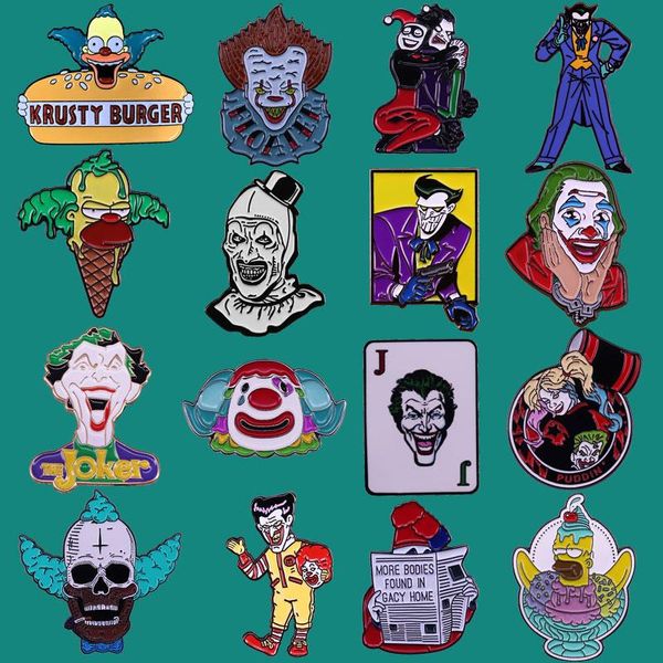 pins, brooches christmas joker enamel pins brooch collecting anime figure lapel badges men women fashion jewelry gifts adorn backpack collar, Gray
pins, brooches christmas joker enamel pins brooch collecting anime figure lapel badges men women fashion jewelry gifts adorn backpack collar, Gray