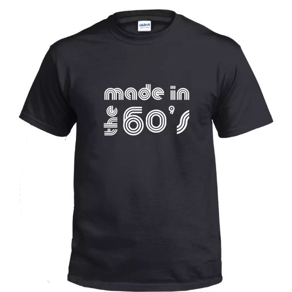 made in the 60s birthday funny gift party dirty thirty gift 100% cotton t-shirt, White;black
made in the 60s birthday funny gift party dirty thirty gift 100% cotton t-shirt, White;black