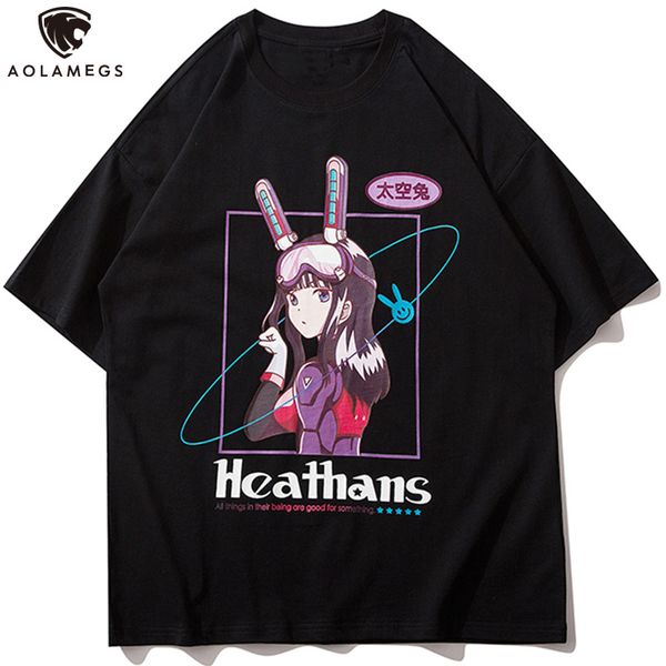 men's polos aolamegs men's t-shirt anime chinese character girl manga print casual couple harajuku shirts fashion college clothing, White;black
men's polos aolamegs men's t-shirt anime chinese character girl manga print casual couple harajuku shirts fashion college clothing, White;black
