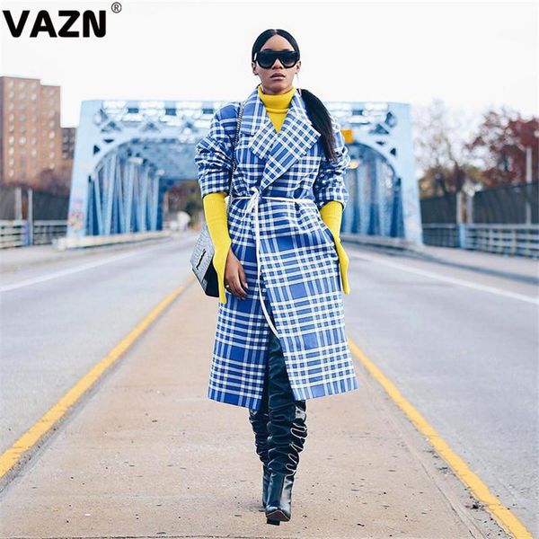 women's wool & blends vazn 2021 classic plaid overalls elegant casual nature young designer full sleeve women x-long outwea, Black
women's wool & blends vazn 2021 classic plaid overalls elegant casual nature young designer full sleeve women x-long outwea, Black