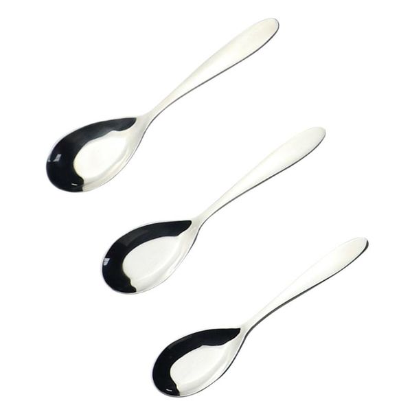spoons 3pcs 304 stainless steel rice flat soup scoop serving kids tableware for home restaurant (large size+medium
spoons 3pcs 304 stainless steel rice flat soup scoop serving kids tableware for home restaurant (large size+medium