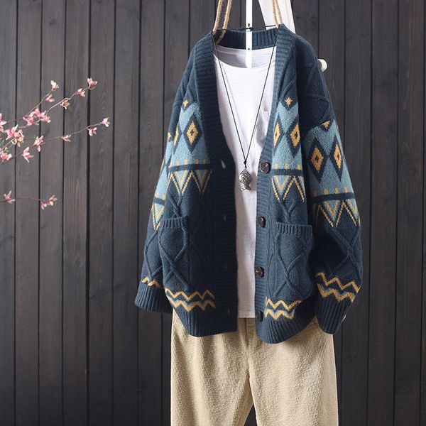 women's knits & tees 2021 autumn women solid loose casual cardigan female long sleeve vintage cotton ladies high waist slim v-neck swe, White
women's knits & tees 2021 autumn women solid loose casual cardigan female long sleeve vintage cotton ladies high waist slim v-neck swe, White