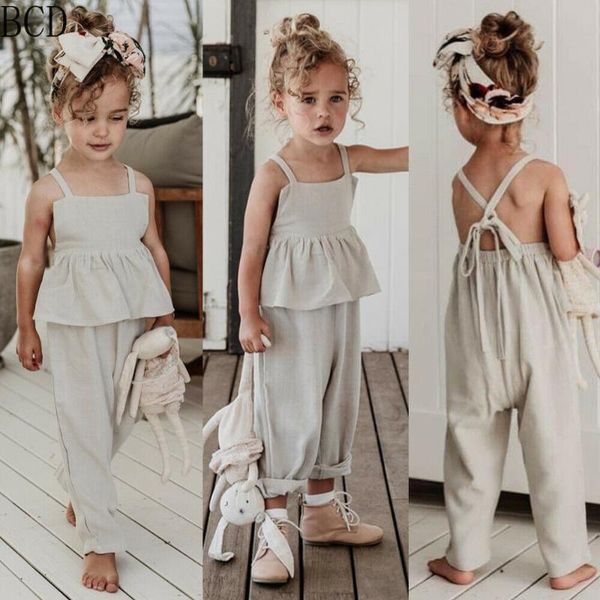 clothing sets kids baby girls clothes set sleeveless backless romper t-shirt overalls jumpsuit trousers outfits girl 2021, White
clothing sets kids baby girls clothes set sleeveless backless romper t-shirt overalls jumpsuit trousers outfits girl 2021, White