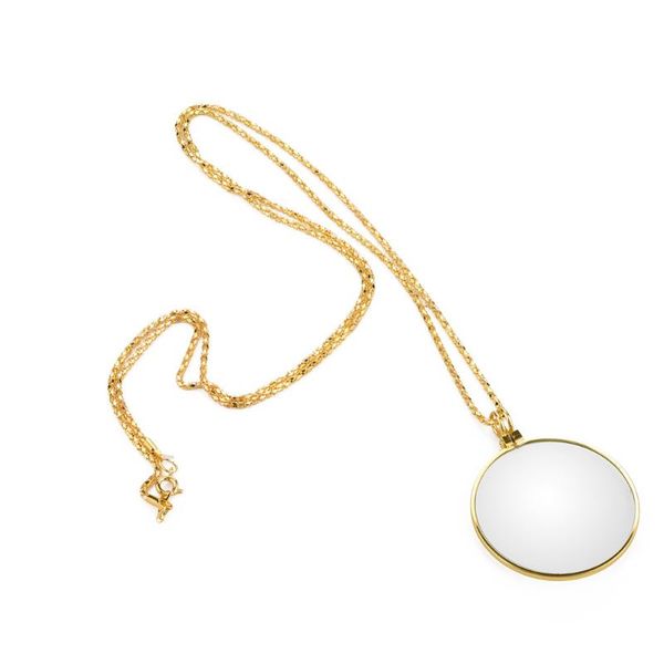 chains 5x magnifier monocle lens necklace magnifying glass loupe reading neck chain, Silver
chains 5x magnifier monocle lens necklace magnifying glass loupe reading neck chain, Silver