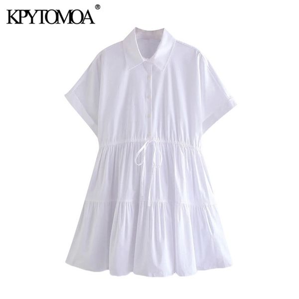 women sweet fashion with adjustable tied white mini dress short turn-up sleeve female dresses vestidos 210420, Black;gray
women sweet fashion with adjustable tied white mini dress short turn-up sleeve female dresses vestidos 210420, Black;gray