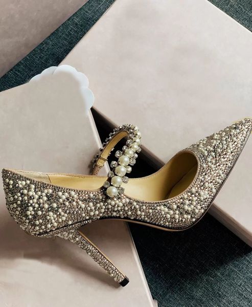 luxury baily sandals bridal dress shoes pearls & strass leather pumps women pearl strap high heels pointed toe party wedding sandalias eu35-, Black
luxury baily sandals bridal dress shoes pearls & strass leather pumps women pearl strap high heels pointed toe party wedding sandalias eu35-, Black