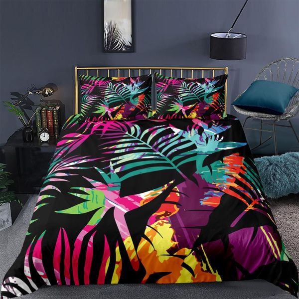 bedding sets comforter cover tropical leaves printed duvet set quilt microfiber home decoration
bedding sets comforter cover tropical leaves printed duvet set quilt microfiber home decoration