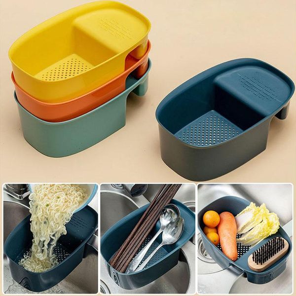 storage baskets grooved drain rack trash can sponge holders fruit vegetable cleaning box kitchen organizer basket
storage baskets grooved drain rack trash can sponge holders fruit vegetable cleaning box kitchen organizer basket