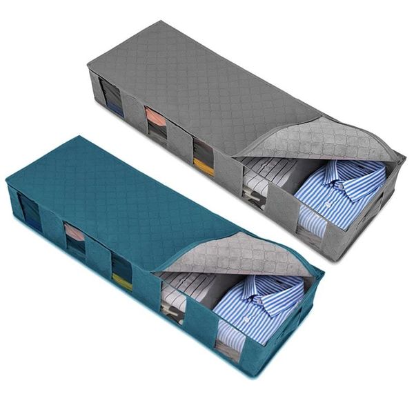 clothing & wardrobe storage 2pcs under bed clothes item dustproof bag container organizer foldable 5 sections clear window
clothing & wardrobe storage 2pcs under bed clothes item dustproof bag container organizer foldable 5 sections clear window