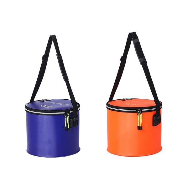 folding fishing bucket with shoulder strap lightweight eva portable camping accessories
folding fishing bucket with shoulder strap lightweight eva portable camping accessories