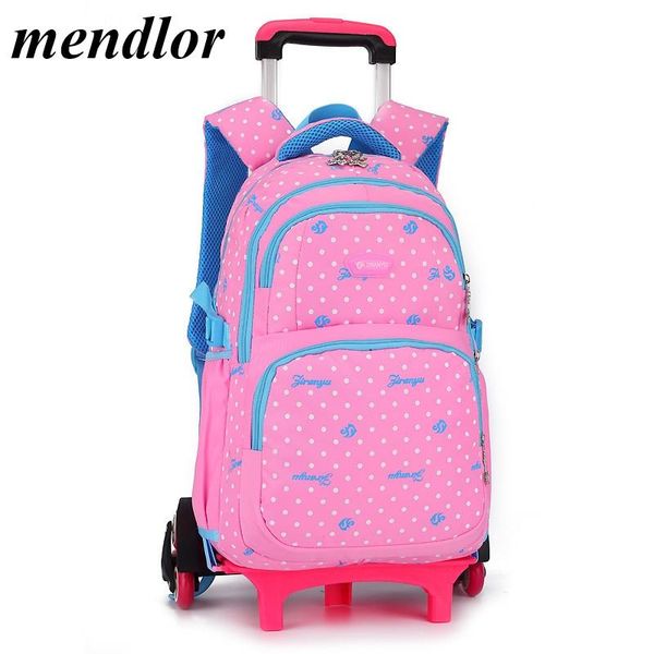 fashion dots school bags 6 wheels trolley bag can climb stairs children backpack for girls boys large capacity travel
fashion dots school bags 6 wheels trolley bag can climb stairs children backpack for girls boys large capacity travel