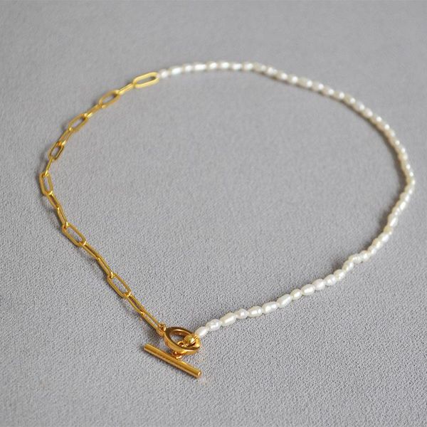 chokers vintage freshwater millet pearl slender buckle golden chain ot short choker necklace for women korean fashion jewelry gift, Golden;silver
chokers vintage freshwater millet pearl slender buckle golden chain ot short choker necklace for women korean fashion jewelry gift, Golden;silver