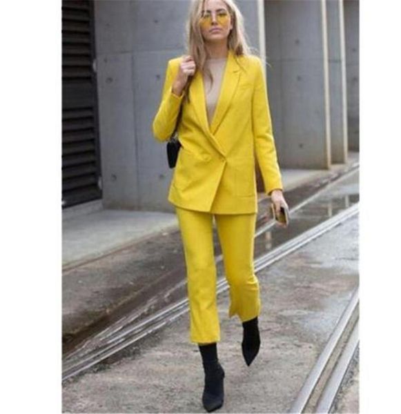elegant yellow formal business women pantsuits fashion ladies pantsuit costumes womens suits blazer with pants custom made women's two, White
elegant yellow formal business women pantsuits fashion ladies pantsuit costumes womens suits blazer with pants custom made women's two, White