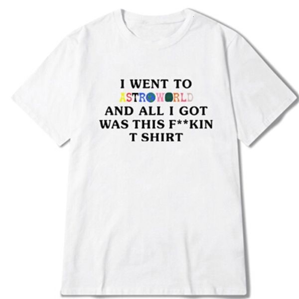 high travis scott male t-shirt astroworld street rapper letter print tees men women fashion streetwear tshirt, White;black
high travis scott male t-shirt astroworld street rapper letter print tees men women fashion streetwear tshirt, White;black
