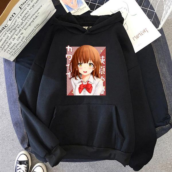 men's hoodies & sweatshirts harajuku anime higehiro kawaii sayu ogiwara hooded sweatshirs women's fashion cartoon winter long-slee, Black
men's hoodies & sweatshirts harajuku anime higehiro kawaii sayu ogiwara hooded sweatshirs women's fashion cartoon winter long-slee, Black