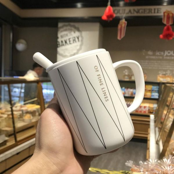 mugs simple nordic coffee cup with lid spoon creative geometric water ceramic household mug couple cups christmas
mugs simple nordic coffee cup with lid spoon creative geometric water ceramic household mug couple cups christmas