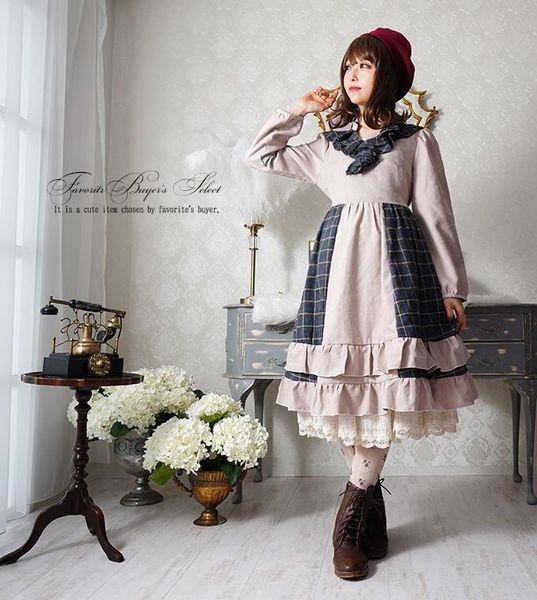 casual dresses japan style vintage mori girl ruffles patchwork sweet student velvet plaid princess prairie chic dress for women formal vesti, Black;gray
casual dresses japan style vintage mori girl ruffles patchwork sweet student velvet plaid princess prairie chic dress for women formal vesti, Black;gray