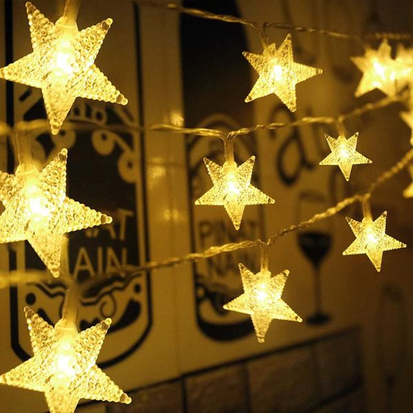 strings thrisdar 10m 20m 30m 50m star shape led string fairy light christmas twinkle garland for holiday wedding party garden
strings thrisdar 10m 20m 30m 50m star shape led string fairy light christmas twinkle garland for holiday wedding party garden