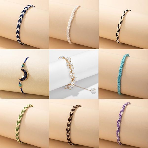 charm bracelets zhen tomomi bohemia crescent pearl bracelet for women colorful adjustable rope chain bangle beach party jewelry wholesale, Golden;silver
charm bracelets zhen tomomi bohemia crescent pearl bracelet for women colorful adjustable rope chain bangle beach party jewelry wholesale, Golden;silver