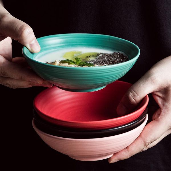 bowls ceramic bowl soup salad porcelain snack fruit dessert rice striated colored 5 inches
bowls ceramic bowl soup salad porcelain snack fruit dessert rice striated colored 5 inches