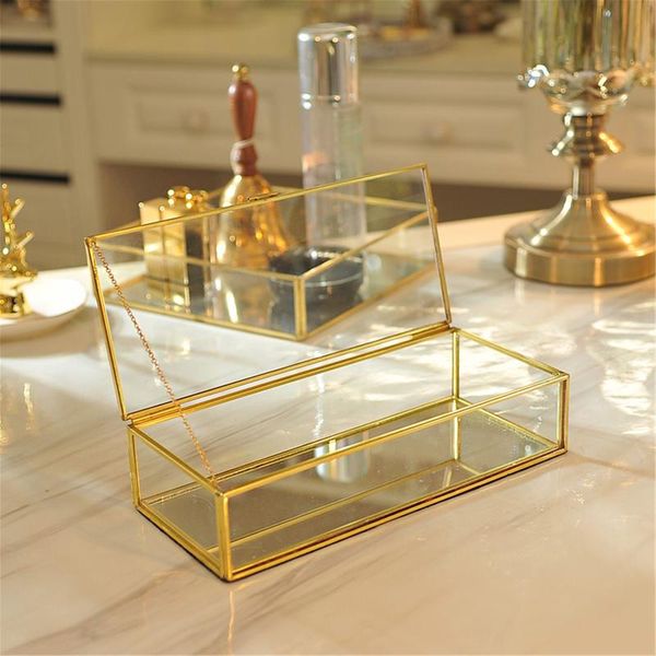 glass container box, retro transparent jewelry decorative box fashion delicate personality brand and storage boxes & bins
glass container box, retro transparent jewelry decorative box fashion delicate personality brand and storage boxes & bins