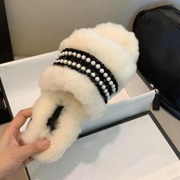 slippers 2021 autumn winter pearl wool one-word drag flat-bottom women's single shoes lazy hairy sandals and outer wear velvet f, Black
slippers 2021 autumn winter pearl wool one-word drag flat-bottom women's single shoes lazy hairy sandals and outer wear velvet f, Black
