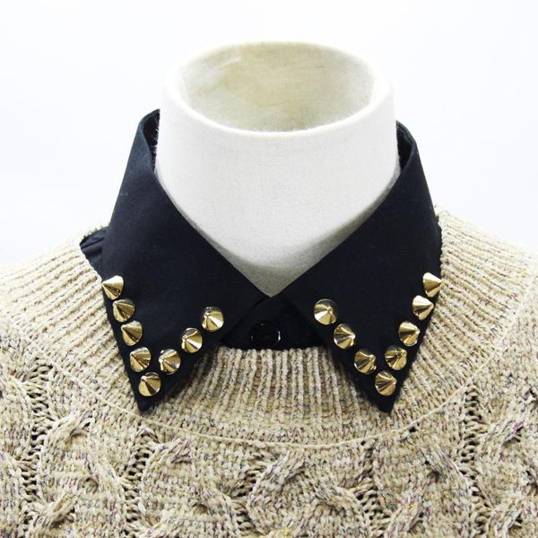 bow ties female rivet fake collar for women black cotton detachable false ladies removable sweater half shirt faux col, Black;gray
bow ties female rivet fake collar for women black cotton detachable false ladies removable sweater half shirt faux col, Black;gray