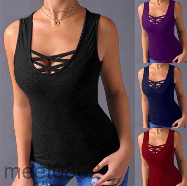 women's tanks & camis 2021 cross open chest tight bottomed bandaged sleeveless t-shirt solid color all-match comfortable base, White
women's tanks & camis 2021 cross open chest tight bottomed bandaged sleeveless t-shirt solid color all-match comfortable base, White