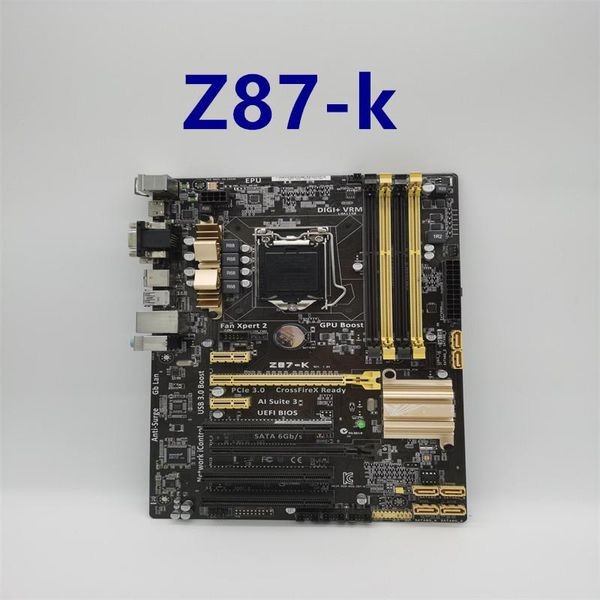 motherboards for used asus z87-k original motherboard lga1150 ddr3 32g deskmainboard usb3.0
motherboards for used asus z87-k original motherboard lga1150 ddr3 32g deskmainboard usb3.0
