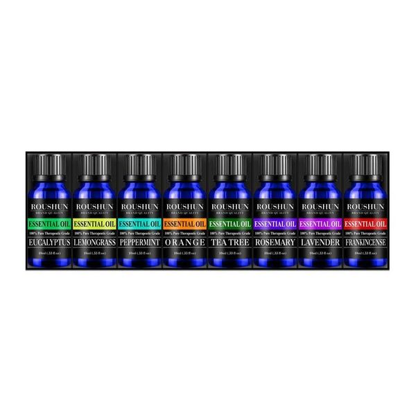 roushun relax essential oil 100% pure & therapeutic grade basic sampler gift set
roushun relax essential oil 100% pure & therapeutic grade basic sampler gift set